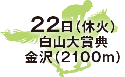 白山大賞典